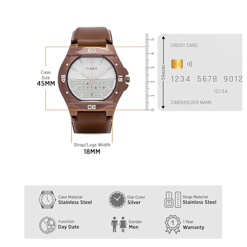 Image of TIMEX Round 45mm Dial Analog Men Watch
