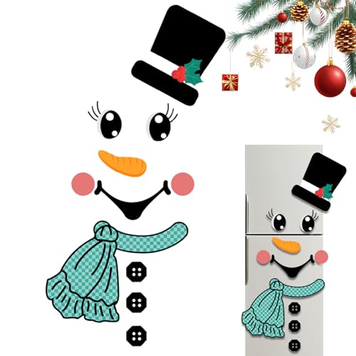 Adesivi per frigorifero, decorazione natalizia per porte del frigorifero, design