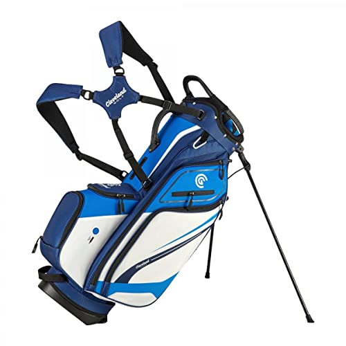 Cleveland Golf Saturday Stand Bag 2022 Blue/White/Navy