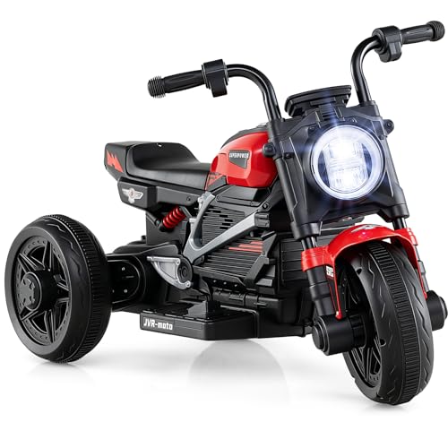 Costzon Toddler Motorcycle, 6V Chopper Kids Motorcycle Ride On Toy