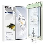 Didisky 2-Pack Tempered Glass Screen Protector for Oneplus 12, (Not for 12r,12 Pro) Supports Ultrasonic Fingerprint, with Easy Installation Frame,HD Clear,Case Friendly,3D Curved Full Coverage,9H