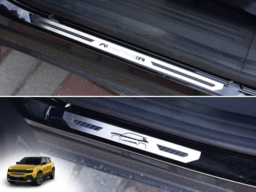 Seuil de coffre Jeep Avenger en acier pour masquer et stopper les rayures