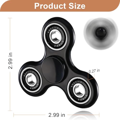 SCIONE Fidget Spinner Toy 1 Pack, Cool Fidget Spinners for Kids Adults, Sensory Fidgets Toys Anxiety Relief for ADHD Autism, Portable Handheld Toy for Office, School, & Travel - Image 5