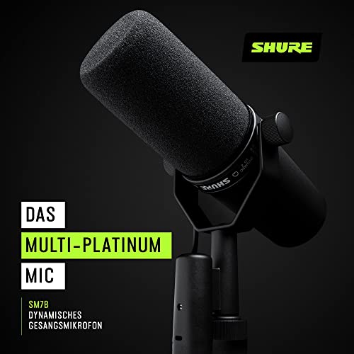Shure SM7B Dynamisches Mikrofon für Studio