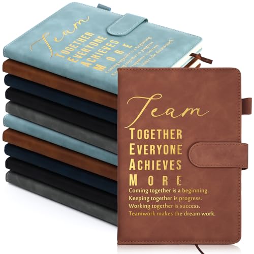 Roowest 10 Pcs Employee Appreciation Journals, 100 sheets each
