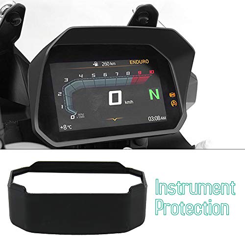 Yorten Protetor de proteção para proteção solar para instrumentos de motocicleta compatível com BMW