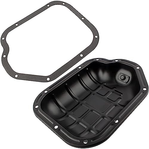 YMAUGP Lower Engine Oil Pan Sump with Drain Plug & Gasket For Nissan Altima 2002