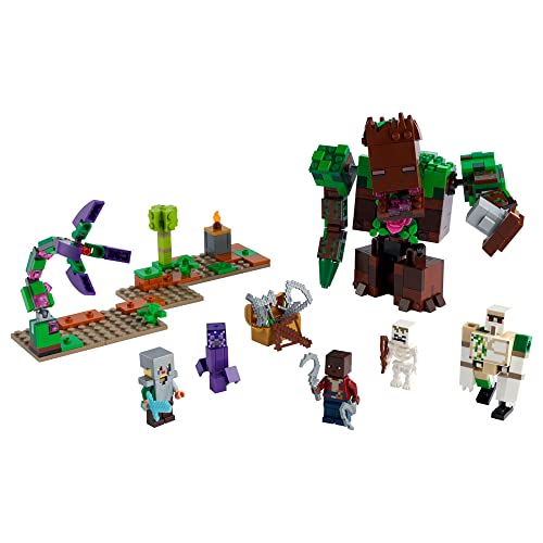 image for LEGO Minecraft The Jungle Abomination 21176 Building Kit Playset; Fun 