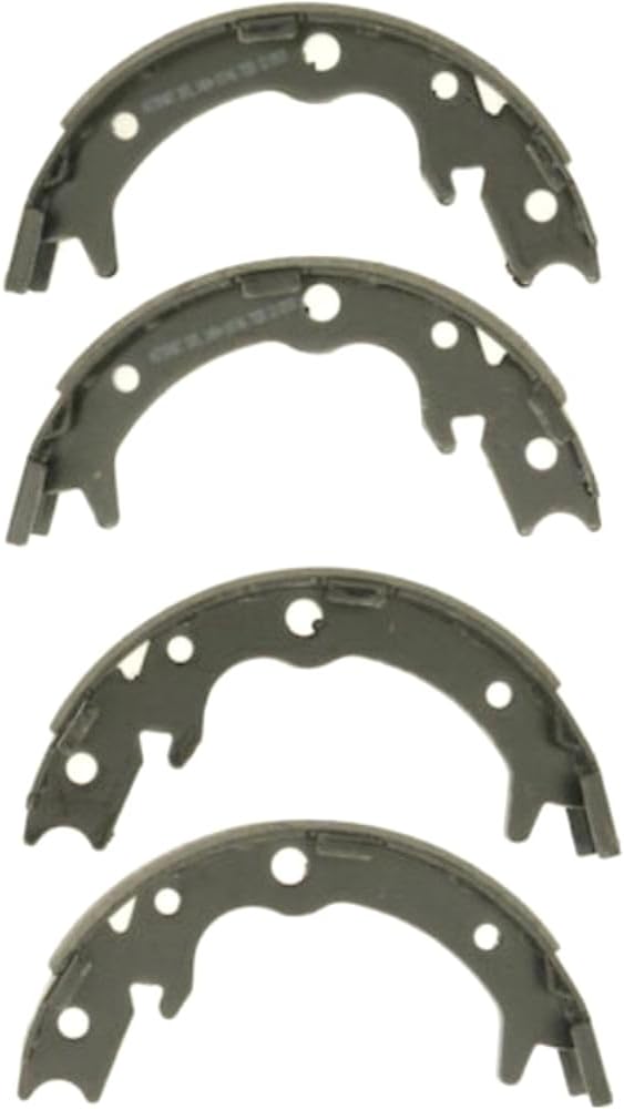for Acura for TL 1999-2008 Brake Shoe Set Rear 45759QM Wear resistant