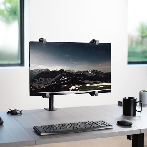 Support montage VESA 100mm 75mm VIVO Stand-VAD1 écran LCD LED - 2