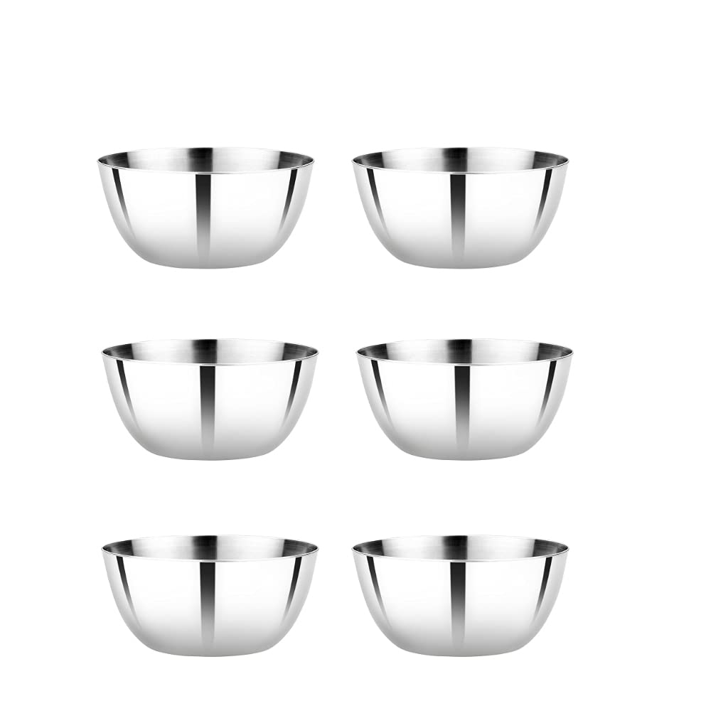Vinod Stainless Steel Bowl Set - 6 Piece -3