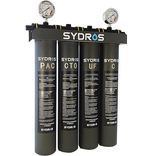 Sydros Magnus Wasserfilter – entfernt Mikroplastik & PFAS, filtert über 500 Schadstoffe, Profi-Filter für Küche, Gewerbe & Gastro – Reduziert Kalkablagerungen & senkt so Ihre Betriebskosten
