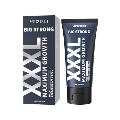 XXXL Extra Strength Massage Enlargement Gel for Man Mens Power Massage Cream with Natural Oil for Increase Size Huge Thickness Strength and Prolonged Performance (Big Strong)