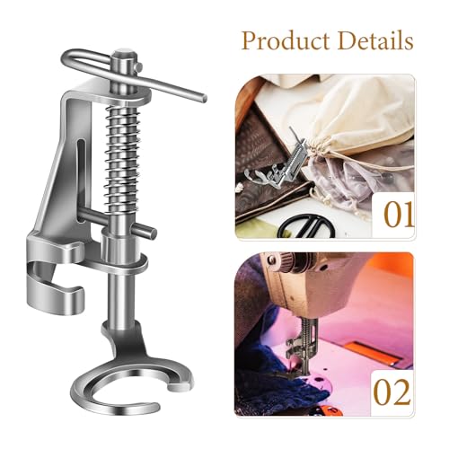 Set de 3 Pies de Ropa para Máquina de Coser miniatura 3