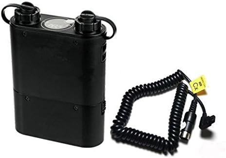 GOWE Flash Power Battery Pack (Black) 4500mAh +Power Cable Cx For CANON Speedlite