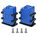 POENVFPO RC Car Simulated Fuel Decoration for 1/8 1/10 RC Crawler Car for SCX10, 2 Pack Mini Oil Can Upgrade Accessory (Blue)
