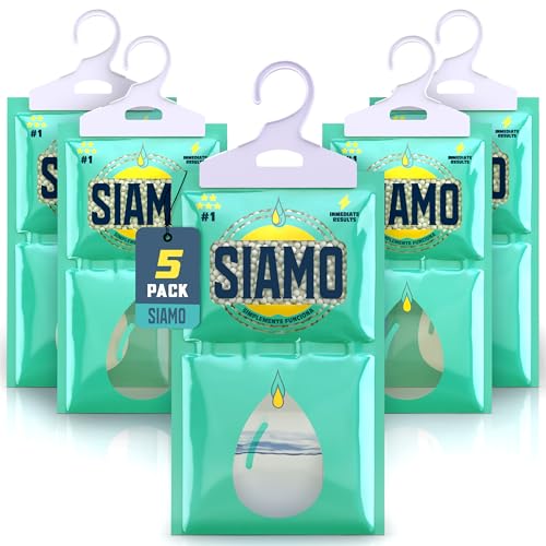 Miniatura 8 de Pack X 5 Bolsas Antihumedad Deshumidificador Percha Colgante Para Armarios Garage Trasteros Autocaravanas 1 En Deshumidificadores Absorbentes De Humedad.Alta Absorción Elimina Humedad Y Malos Olores