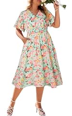 Green ＆ Pink Floral