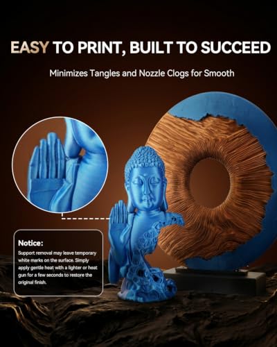 Image of SUNLU Metal PLA Filament Bundle 1.75mm, Black+Bronze+Brass Gold+Azurite | Metallic Shiny 3D Printer Filament with Actual Metal Filled, High Gloss Finish, Easy to Print, 2.2lbs Spool for FDM Printers