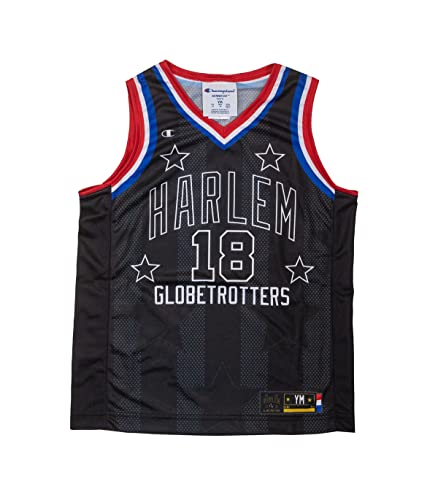 Harlem Globetrotters TNT #18 Black Replica Jersey by Champion Small
