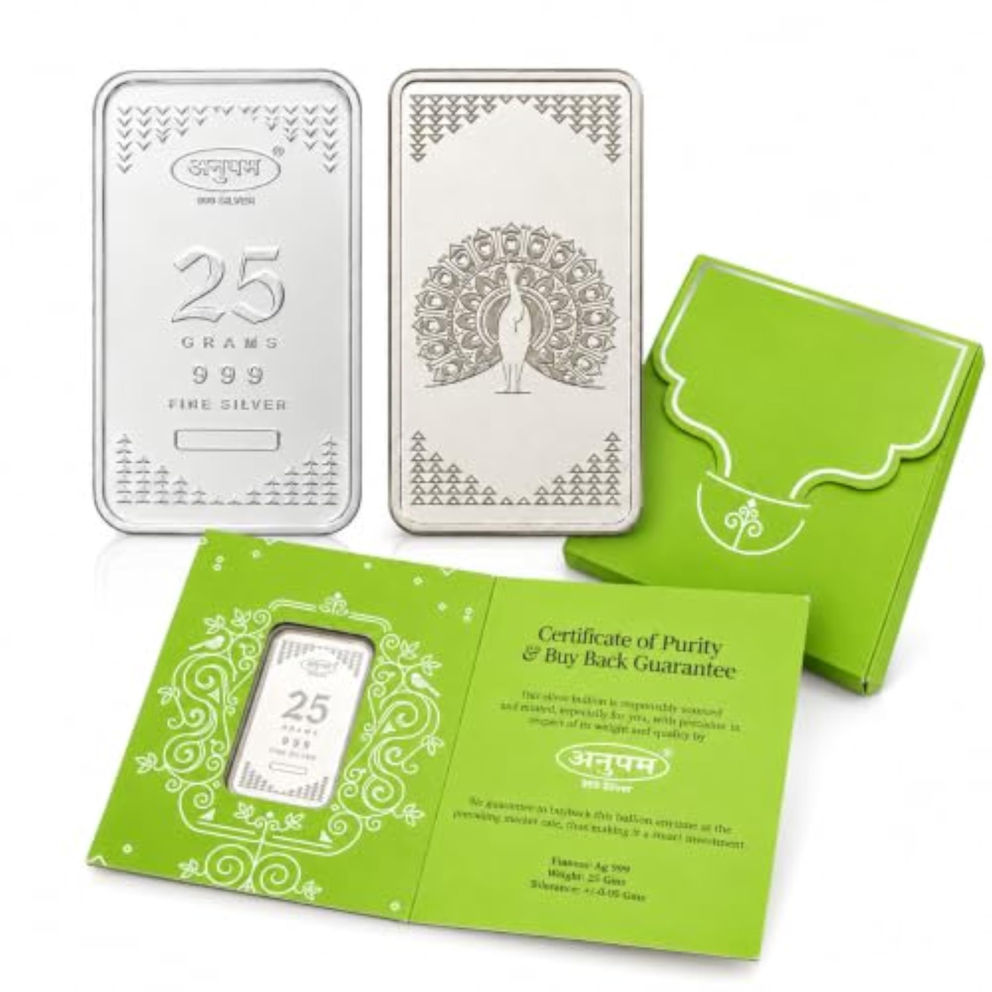 999 Pure Bar 25gm, Thoughtful Gift for Special Occasions