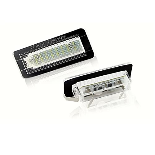 Luces SMD de 18 LED para matrícula de Smart Fortwo Coupé y Convertible 450 451