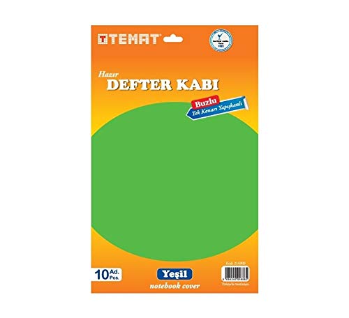 Mavi, Tek Kenarı Yapışkanlı Defter Kabı