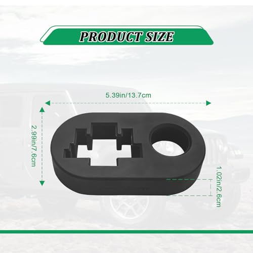 Image of Accessories Rust-Resistant Hi-Lift Jack Handle Holder Upgrade Handle Keeper for Hi-Lift Jack Handle Bar Protector Jack Handle Bar Protector Jack