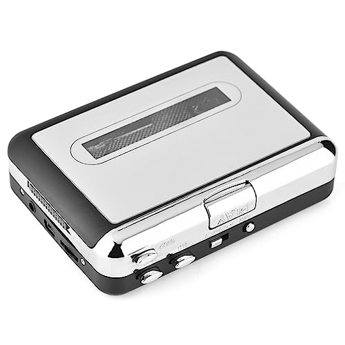 USB Cassette Tape to MP3 Converter, Audio Music Player with Headphones