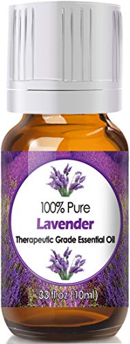 Diffuse Essential Oils 10ml - Lavender Essential Oil Pure 0.33 oz Lavender Oil for Skin, Hair