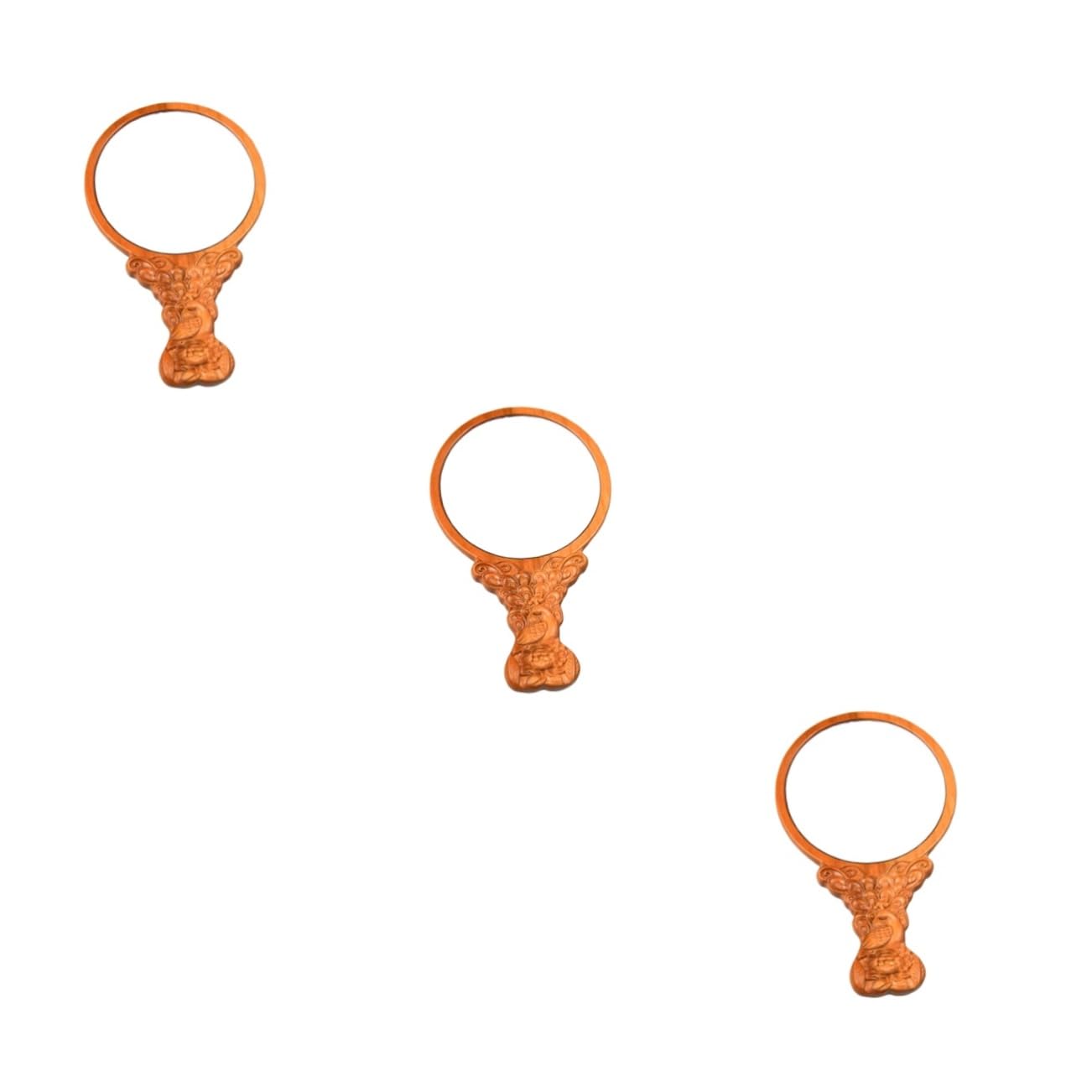 Miroir de maquillage pliable 3 pièces : dites adieu aux angles morts de vos soins