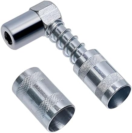 K Tool Right Angle Grease Coupler Adapter Fitting Set K Tool Right Angle Grease Coupler Adapter Fitting – Lincoln Industrial Part #5883 K Tool Right Angle Grease Coupler Adapter Fitting Size - Foto 10