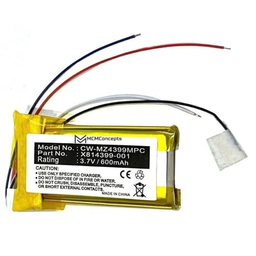 MCMConcepts Replacement Battery for Microsoft Zune 2nd Gen 80GB 120GB 1126 1376