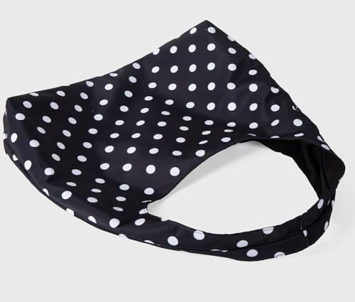 Oversized Polka Dot Crescent Shoulder Bag for Women Lightweight Shoulder Tote Purse Large Hobo Handbag Women's Minimalist2