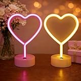 ❤ Design al neon luminoso ed elegante: dotate di tubi al neon morbidi e migliorati, queste luci offrono una luce calda, accogliente e artistica, perfetta per valorizzare l'arredamento della tua casa.