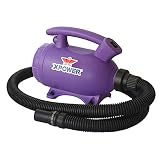 XPOWER B-55-2 HP Portable (Do it Yourself) Home Dog Force Dryer for Home Grooming, Backup Dryer, Tra