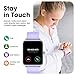 Smart Watch (Answer/Make Call) for Women Men, Fitness Tracker with Heart Rate, Blood Oxygen, Sleep Tracker, IP68 Waterproof Fitness Watch Step Calorie Counter Pedometer Compatible iPhone & Android