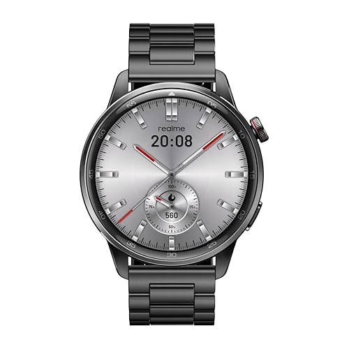 realme Watch S2, 1.43" AMOLED Display, Super AI Engine & Upto 20 Days Battery Smartwatch (Grey Strap, One Size) (B0DBLYDV4L) Amazon Price History, Amazon Price Tracker