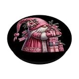 Zoom IMG-1 pink santa gnome graphic for
