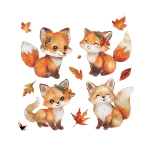 Vinilos decorativos Achang Woodland Autumn Fox