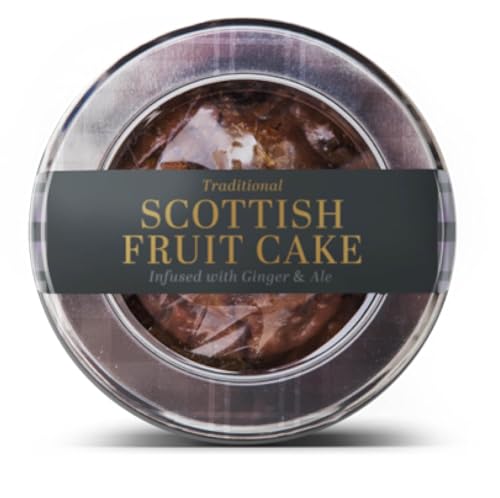 Brodies Traditional Scottish Fruit Cake - 1 x 315g - Traditional Scottish fruit cake infused with ginger and ale