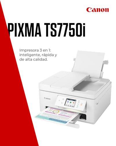 Miniatura 2 de Canon PIXMA TS7750i – Impresora Multifunción, Copiadora y Escáner para Uso Doméstico | Conexión Inalámbrica Desde tu Smartphone | con PIXMA Print Plan