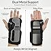 ESKORN Bowling Wrist Brace for Right Hand – Wrist Positioner for Proper Wrist Support & Control –Adjustable Breathable Wrist Guard for Training & Play (L/XL)
