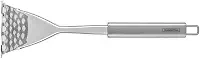 Amassador Aço Inox Para Batata Marffim Tramontina