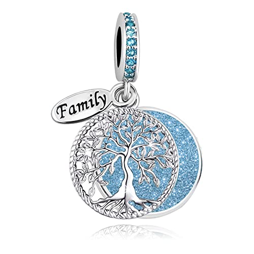 LSxAB Abalorio brillante del árbol de la vida compatible con