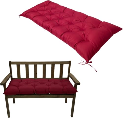 Coussin de banc imperméable extérieur doux pour chaise jardin et terrasse