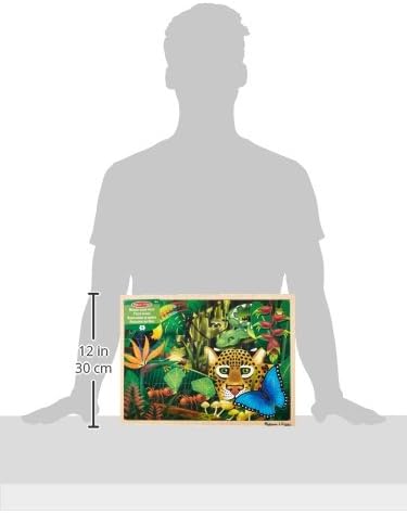Melissa & Doug 48pc Wooden Jigsaw Puzzle - Rainforest