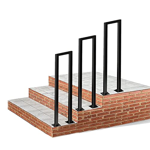 Rampe d'escalier en métal robuste avec finition antirouille - 2