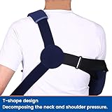 Willcom Arm Sling for Shoulder Injury, Shoulder Support with Waist Strap for Men and Women, Shoulder Sling for Rotator Cuff Torn Hand Wrist Elbow Post-Surgery(Comfort Version, Right, M, 28.5-41 Inch) - Image 2
