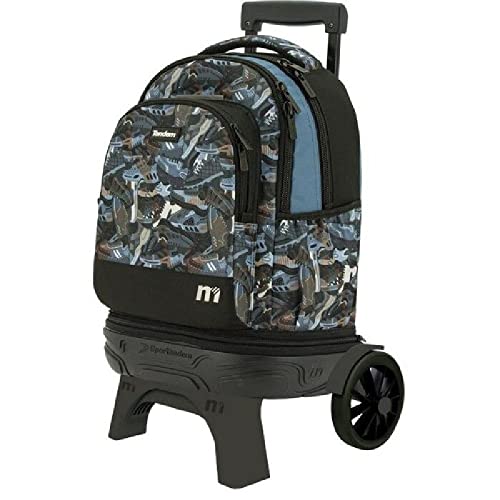 Mochila Carro Fijo Compact Desmontable Ruedas Grandes Tandem Run
